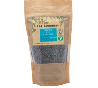 Eat Goodness Organic Blue Poppy Seeds (300 Gr)