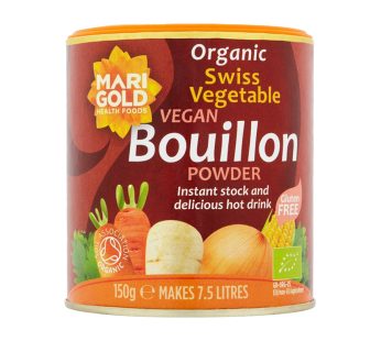 Marigold Organic Swiss Vegetable Vegan Bouillon Powder (150g)