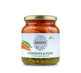 Biona Organic Garden Carrots & Peas (350 gr)