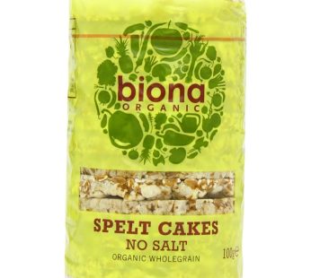 Biona Spelt Cakes No Salt (100 gr)
