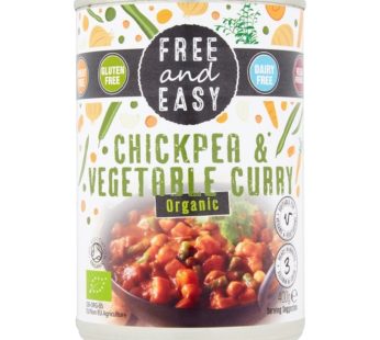 Free & Easy Organic Chick Pea & Veg Curry (400 gr)