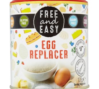 Free & Easy Gluten And Dairy Free Egg Replacer (135 gr)