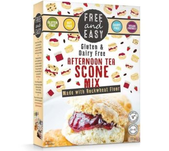 Free & Easy Afternoon Tea Scone Mix Made With Buckwheat Flour (350 gr)