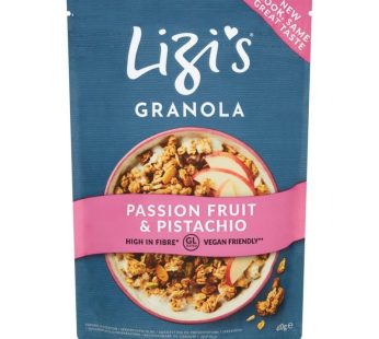 Lizi’s Passionfruit & Pistachio Granola (400 gr)