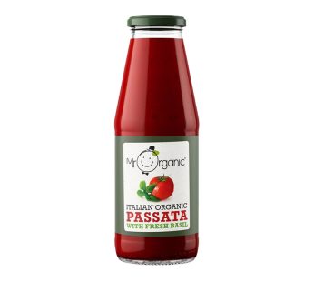 Mr Organic Passata & Basil (690 gr)