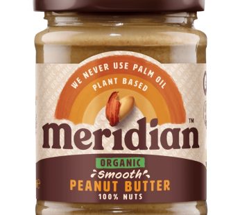 Meridian Organic With Salt Smooth Peanut Butter (280 gr)