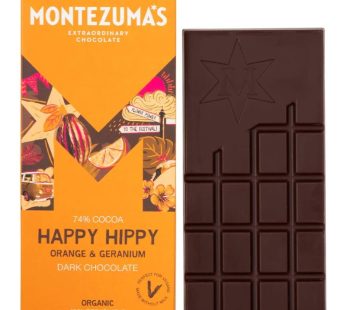 Montezuma’s Happy Hippy Organic Dark Chocolate (90 gr)