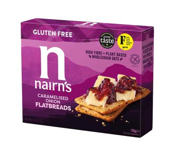 Nairns Gluten Free Caramelised Onion Flatbread (150g)