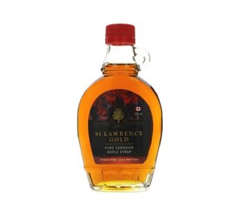 St. Lawrence Gold Dark Colour Amber Organic Maple Syrup (250 ml)