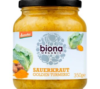 Biona Organic Sauerkraut Golden Turmeric Demeter (350 gr)