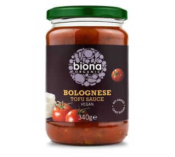 Biona Organic Tofu Bolognese Pasta Sauce (340g)
