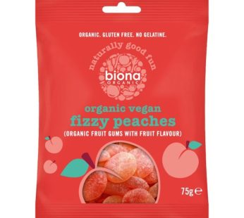 Biona Organic Fizzy Peaches (75 gr)