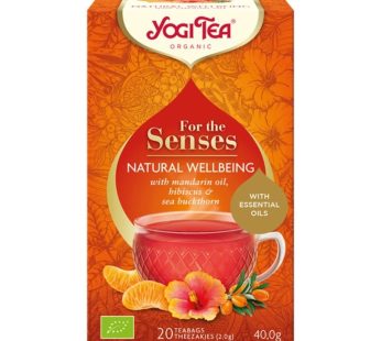 Yogi Tea Organic Senses Natural Wellbeing  (20 bags)