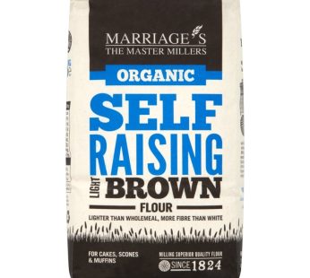 Marriage’s Organic Light Brown Self Raising Flour (1 kg)