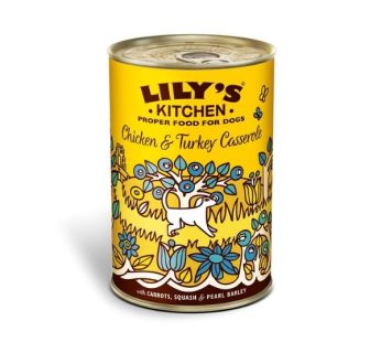 Lily’s Kitchen Chicken & Turkey Casserole For Dogs (400 Gr)