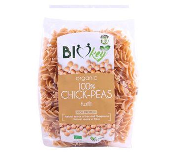Biokey 100% Chick Peas Fusilli (250 g)