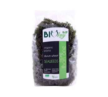 Biokey Organic Durum Wheat Fusilli With Seaweeds (500g)