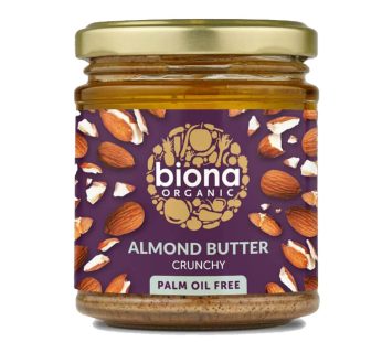Biona Organic Almond Butter Crunchy (170 g)