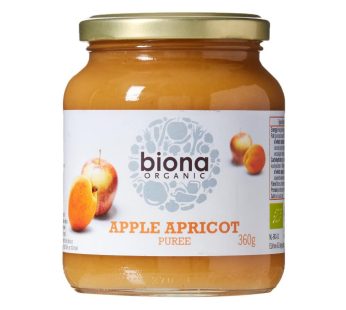 Biona Organic Apple & Apricot Puree (360 g)