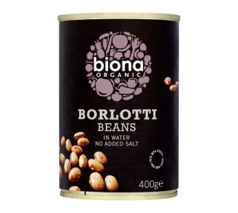Biona Organic Borlotti Beans (Can) (400 g)