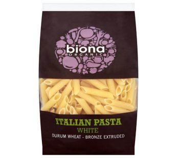 Biona Organic Bronze-Extruded White Penne Pasta (500 g)
