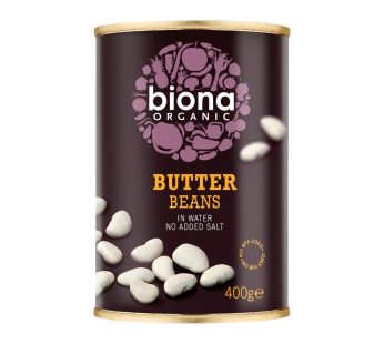 Biona Organic Butter Beans (Can) (400 g)