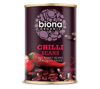 Biona Organic Chilli Beans (Can) (395g)