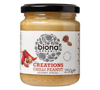 Biona Organic Creations Chilli Peanut Gourmet Spread (250 g)