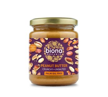 Biona Organic Crunchy Peanut Butter (250 g)