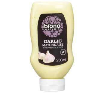 Biona Organic Garlic Mayonnaise Squeezy (250 ml)