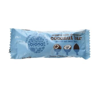 Biona Organic Milk Chocolate Coconut Bar (40 g)