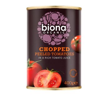 Biona Organic Organic Chopped Peeled Tomato (400 g)