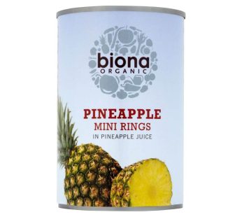 Biona Organic Pineapple Mini Rings (400 g)