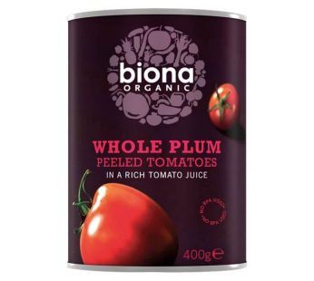 Biona Organic Plum And Peeled Tomato (400 g)