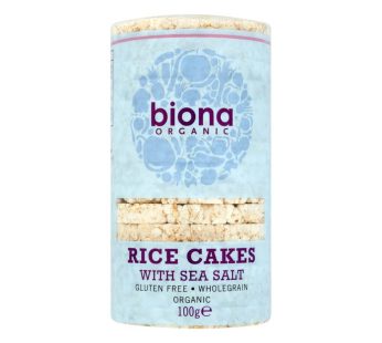 Biona Organic Rice Cakes With Sea Salt (100 g)
