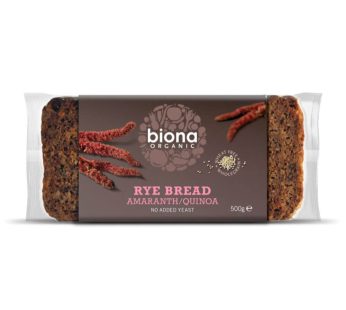 Biona Organic Rye-Amaranth Quinoa Organic Bread (500 g)
