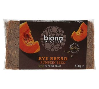 Biona Organic Rye Pumpkin Seed Bread (500 g)