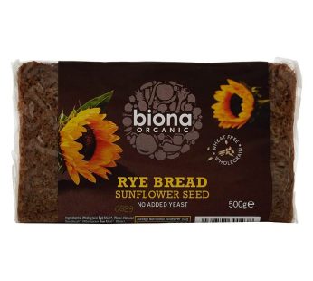 Biona Organic Rye Sunflower Seed Bread (500 g)