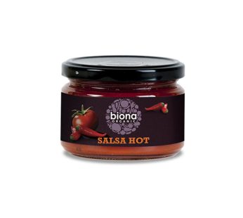 Biona Organic Salsa Dip Sauce – Hot / Picante Organic (260 ml)