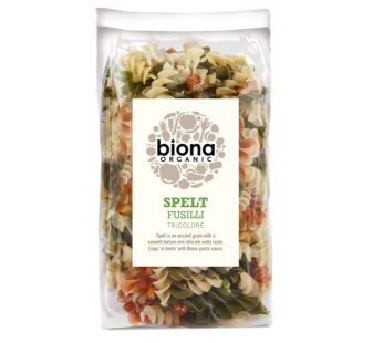 Biona Organic Spelt Fusilli Tricolore Pasta (250 g)