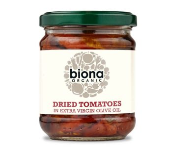 Biona Organic Sun Dried Tomatoes in Extra Virgin Olive Oil (170 g)