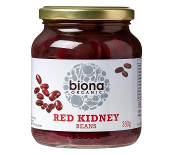 Biona Organic Red Kidney Beans In Glass Jar (350 g)