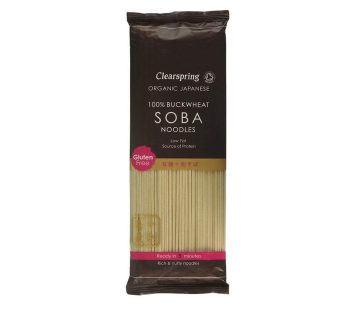 Clearspring Organic Japanese 100% Buckwheat Soba Noodles (200 g)