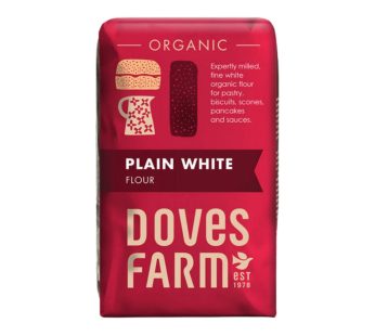 Doves Farm Organic Plain White Flour (1 kg)