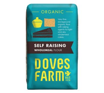 Doves Farm Organic Stoneground Self Raising Wholemeal Flour (1 kg)