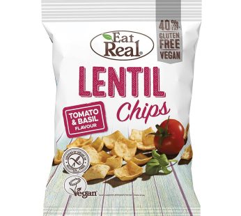 Eat Real Lentil Tomato & Basil Chips (133 g)