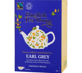 English Tea Shop Organic Early Grey Tea (20 bags)