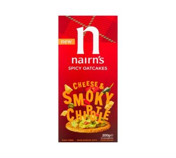 Nairn’s Cheese & Smoky Chipotle Oatcakes (200 g)