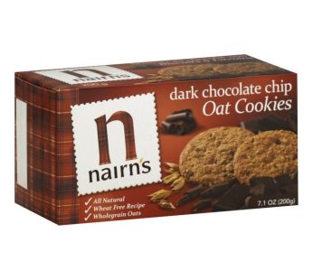 Nairn’s Dark Chocolate Chip Oat Biscuits (200 g)