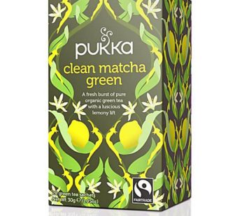 Pukka Organic Clean Matcha Green Tea (38 gr. 20 bags)